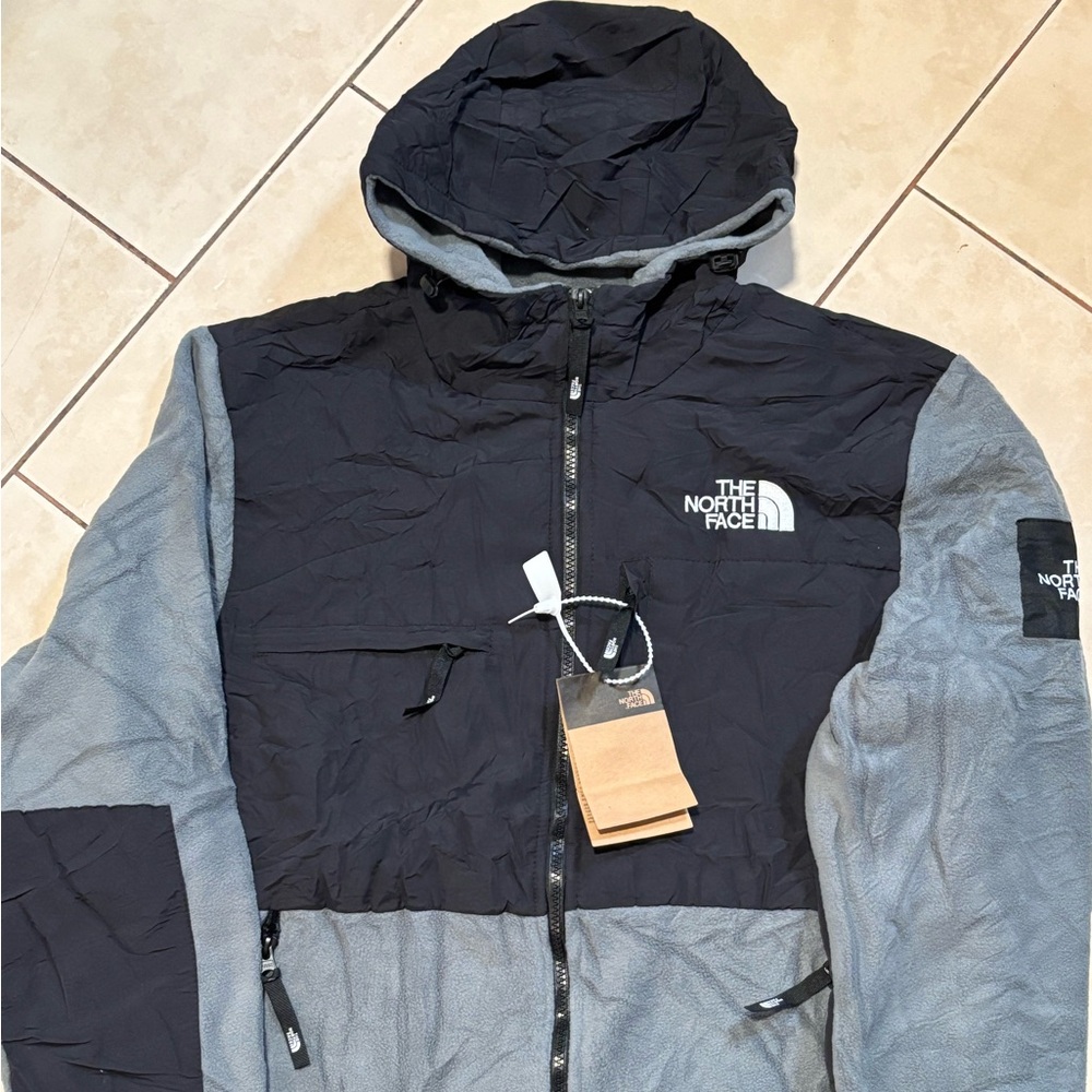 North Face Hooded Fleece with Full Zipper , Unisex